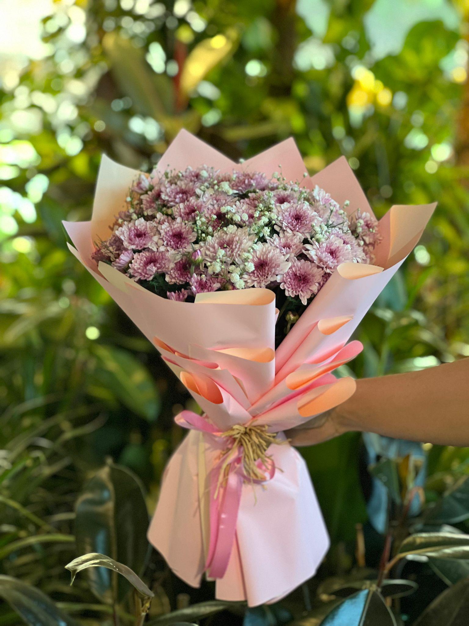 Pembe Papatya Buketi 