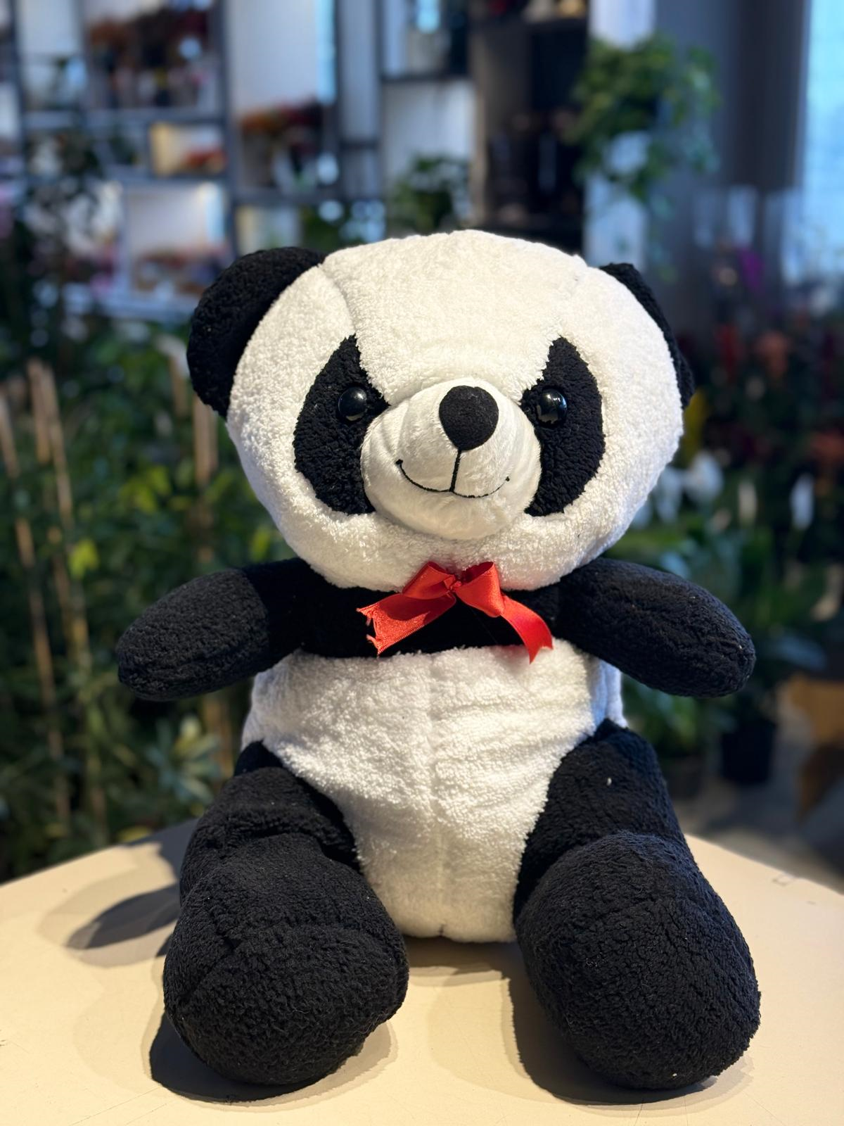 Siyah Beyaz Peluş Panda 