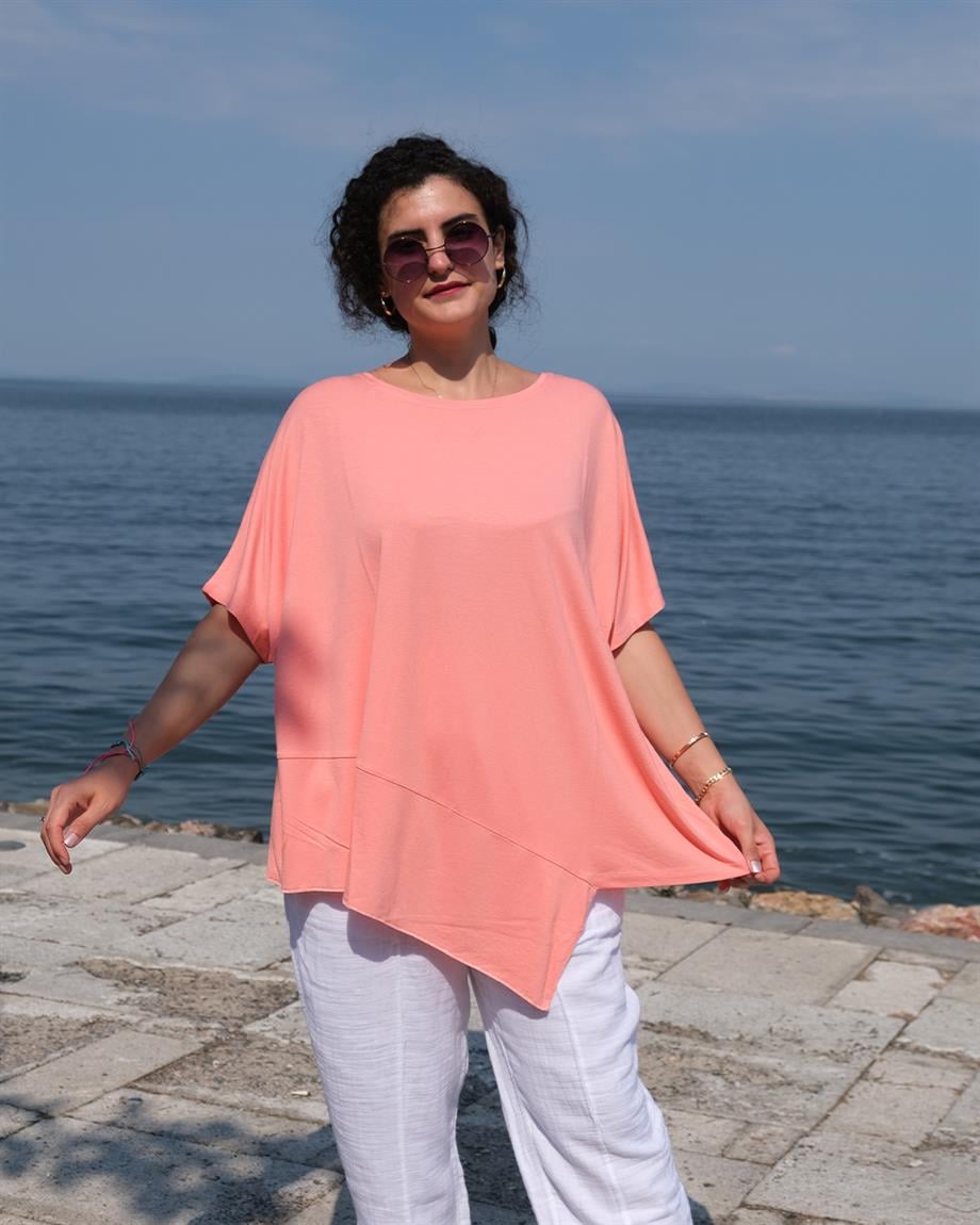 Özel Üretim Kumaş Bluz Kayın Ağacı Lifinden Üretilmiştir