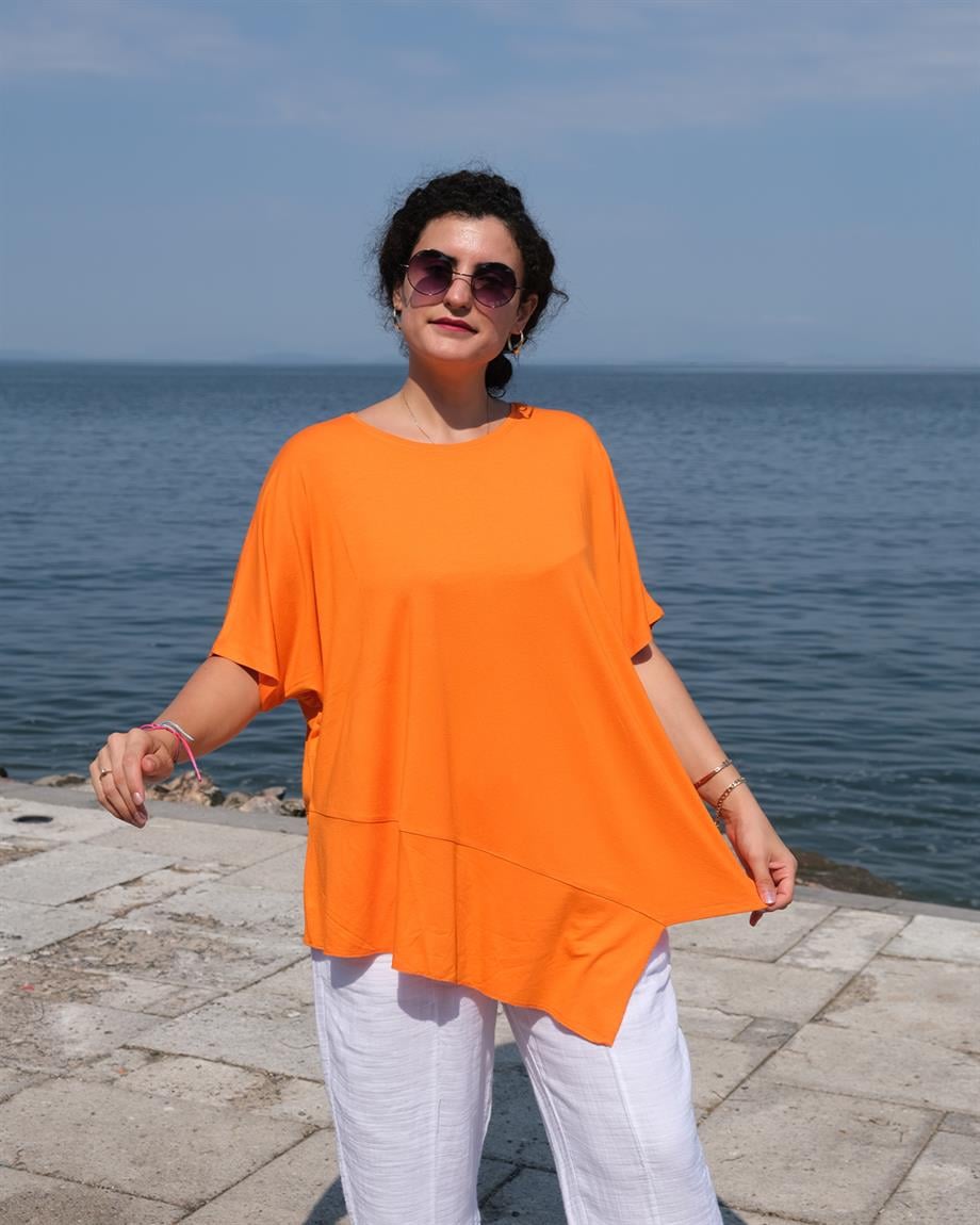 Özel Üretim Kumaş Bluz Kayın Ağacı Lifinden Üretilmiştir