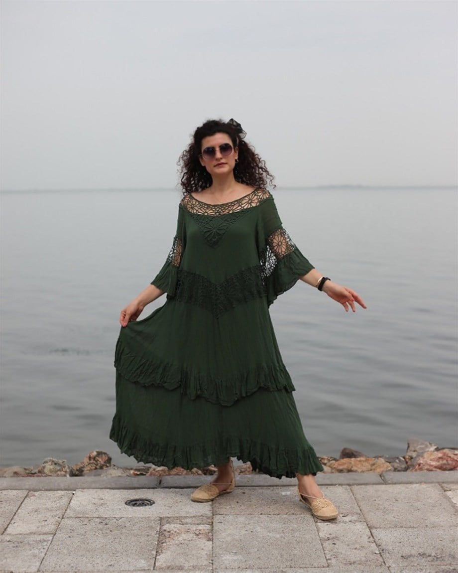 DANTELLİ İTALYAN ELBİSE