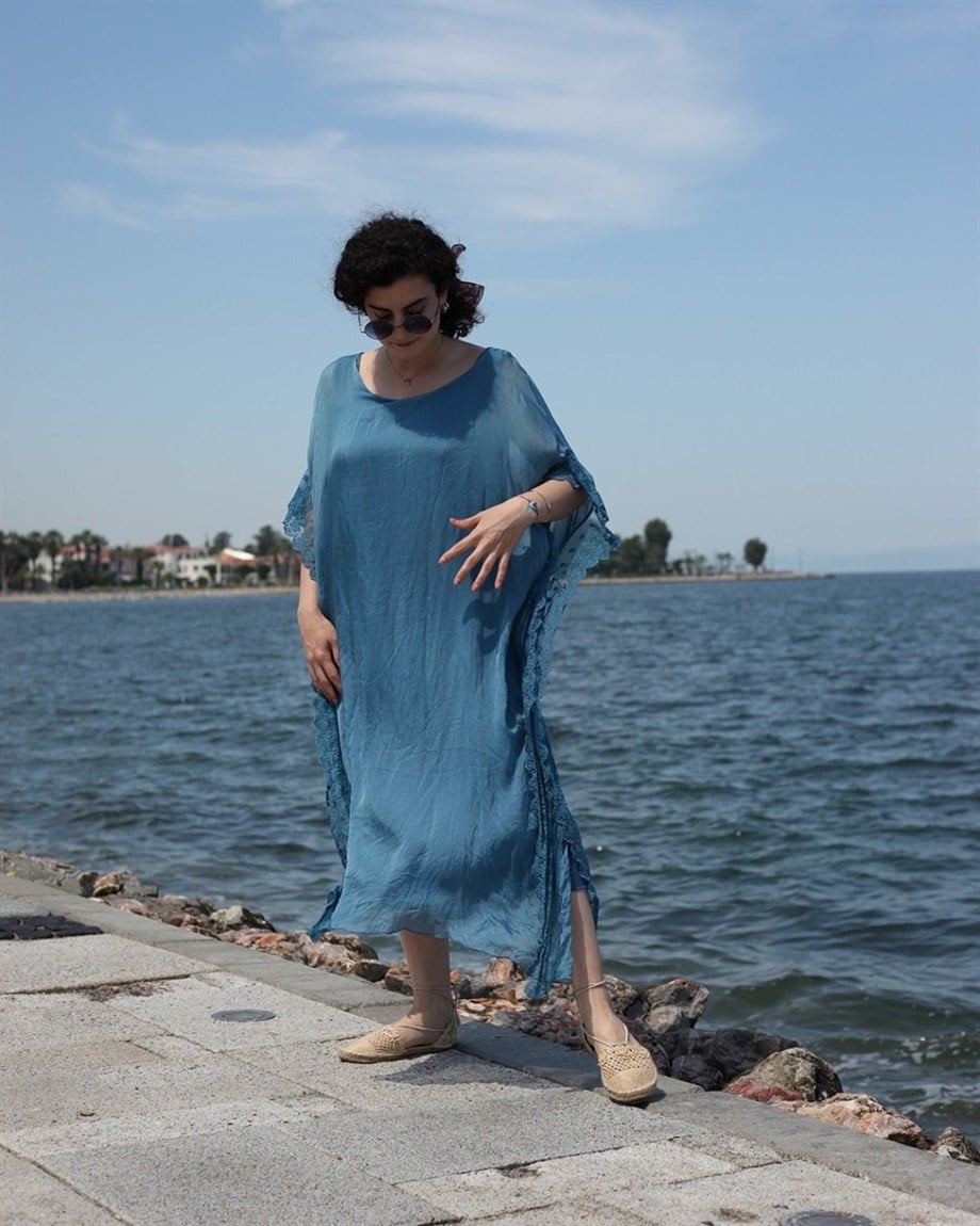 İTHAL İPEK ELBİSE