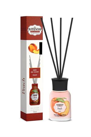 Şeftali Kokulu Bambu Çubuk Oda Kokusu, Ofis, Banyo, Mutfak 50 Ml