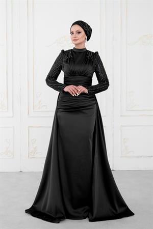 ADEL TESETTÜR ABİYE SİYAH