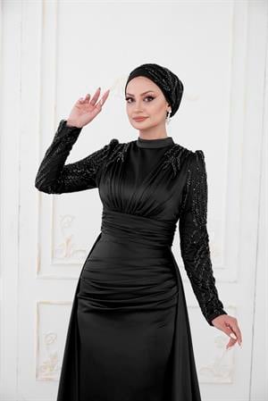 ADEL TESETTÜR ABİYE SİYAH