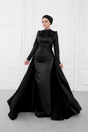 ADEL TESETTÜR ABİYE SİYAH