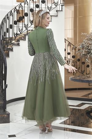 Anna Tesettür Abiye Haki