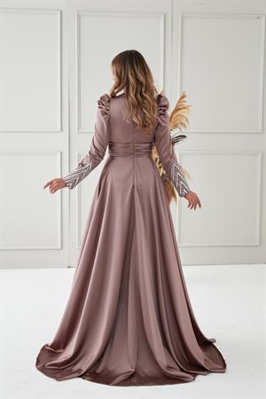 camekan abiye kahverengi 