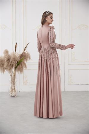 Emma Tesettür Abiye Pudra