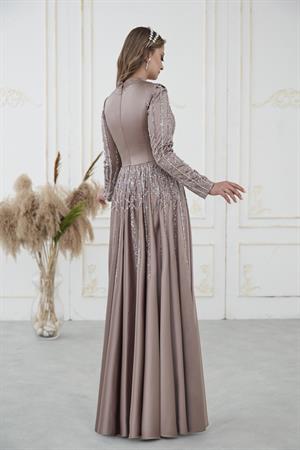 Emma Tesettür Abiye Vizon