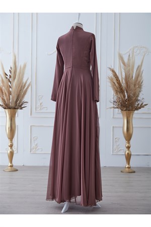 Endam Tesettür Abiye Lavanta