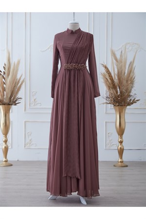 Endam Tesettür Abiye Lavanta