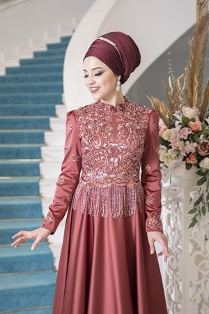 Eslem Tesettür Abiye Mercan