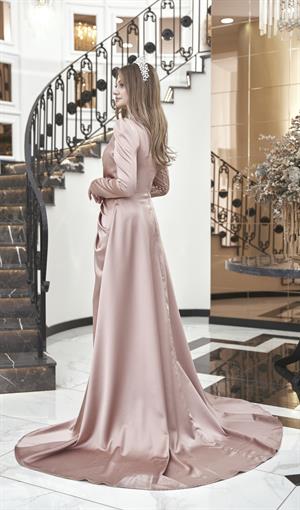 Helen Tesettür Abiye Bakır