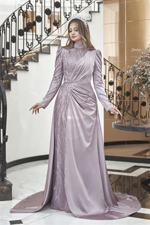 Helen Tesettür Abiye Pudra