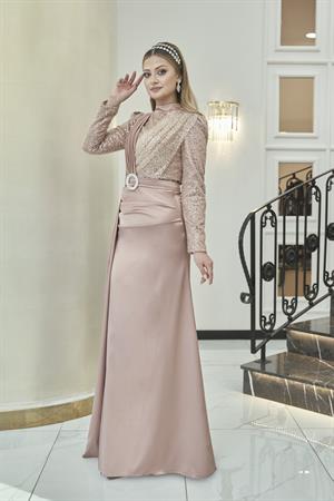 İpek Tesettür Abiye Bakır