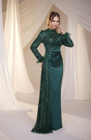 Kamelya Abiye Zümrüt