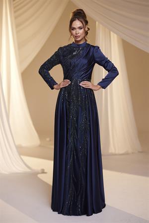 ladin abiye lacivert