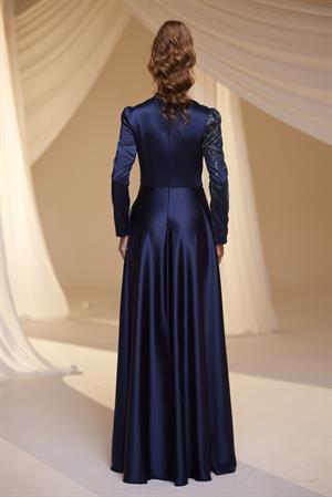 ladin abiye lacivert