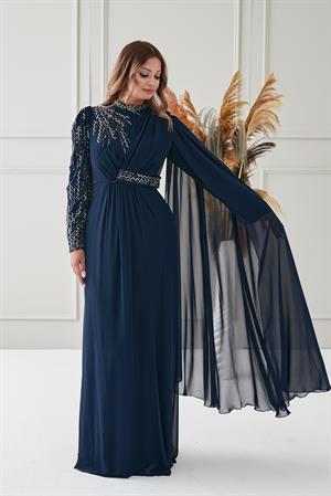 MERY ABİYE LACİVERT