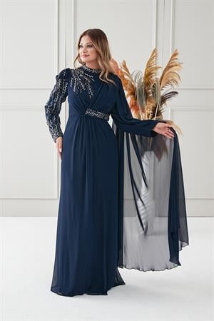 MERY ABİYE LACİVERT