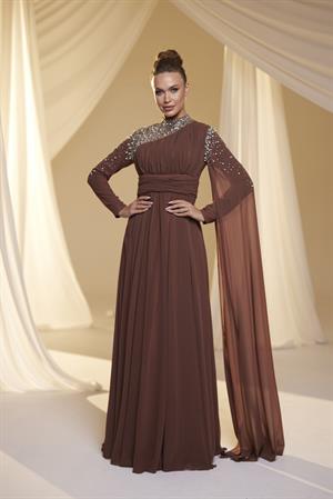 Nihal Abiye Kahverengi