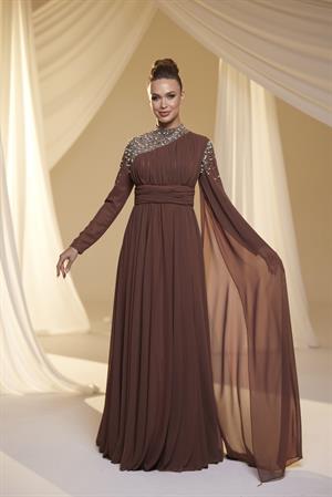 Nihal Abiye Kahverengi