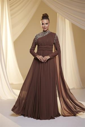 Nihal Abiye Kahverengi