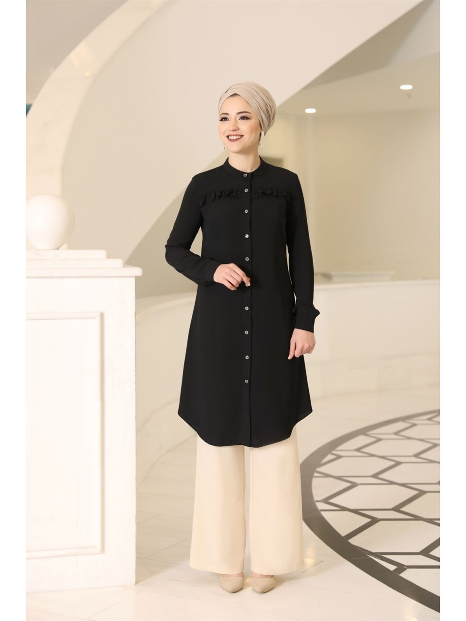 Akasya Hijab Tunic Black