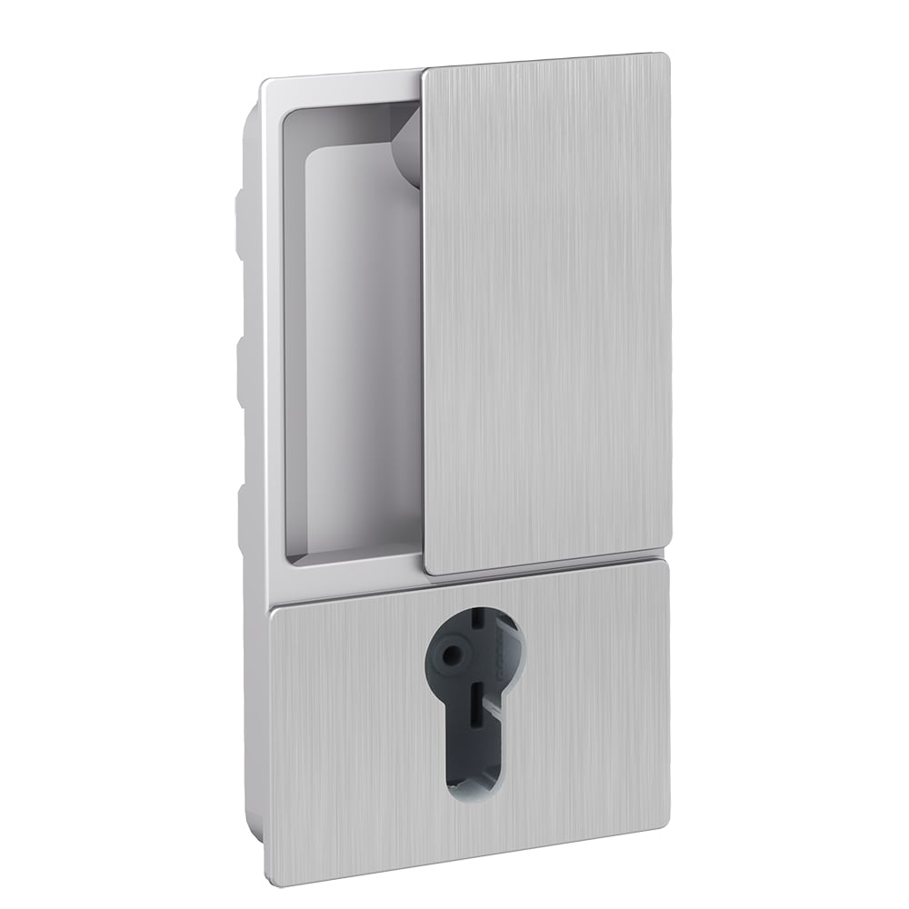 AGB B300000132 WAVE PASAJ TİP KAYAR KAPI KOLU  (Max 60 mm) SATİN KROM201.06.0118197Modern Kapı KollarıAGB