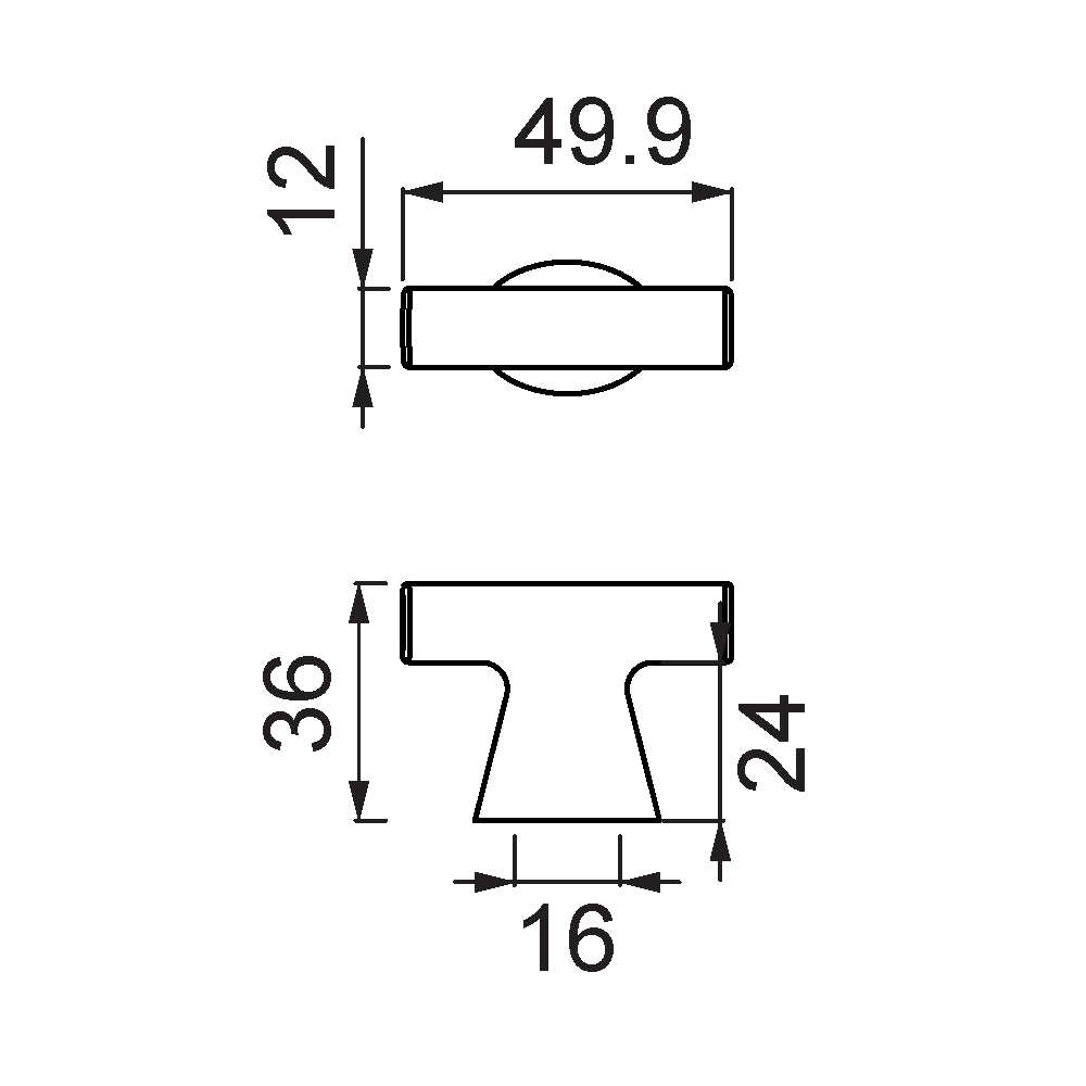 ÇEBİ A1119016 MP30 MODERN KULP ZMK.101.03.0113937Mobilya KulplarıÇEBİ