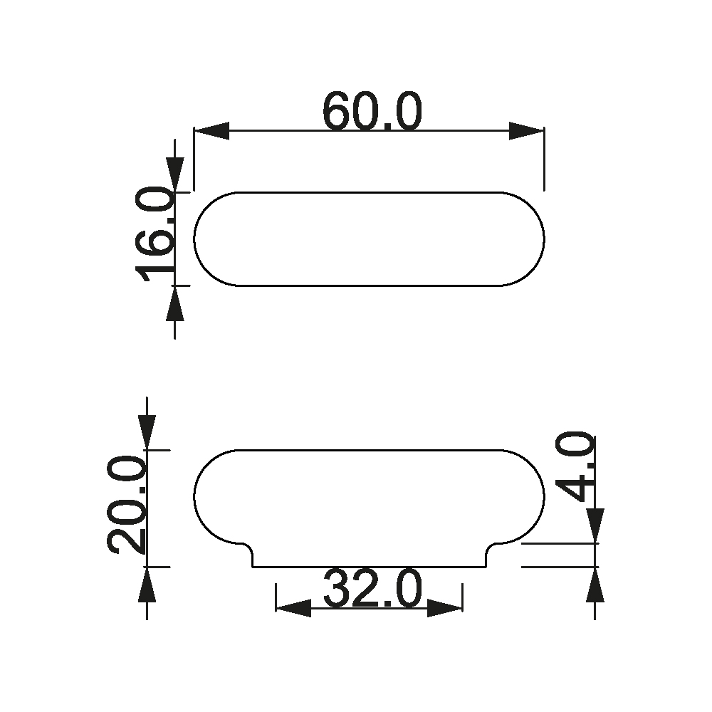 ÇEBİ A1127032 MP14 MODERN DÜĞME ZMK.101.02.0110093Mobilya KulplarıÇEBİ