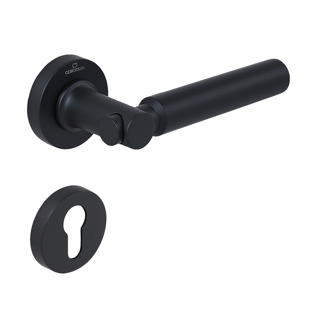 ÇEBİ A5185-10 PC24 ODA TROY-F DÜZ YUV.RZ.KAPI KOLU201.01.0108270Modern Kapı KollarıÇEBİ