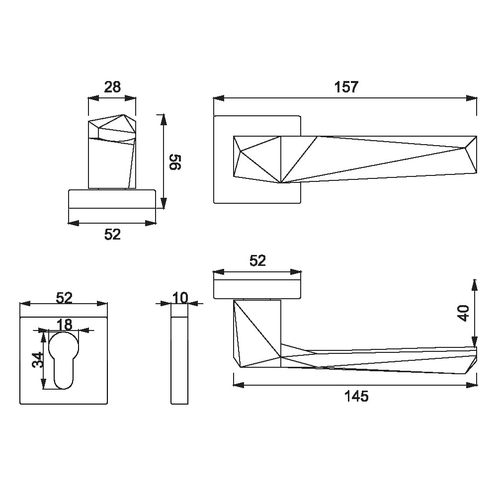 ÇEBİ A527 MP09 ODA KR.RZ.PIRA KAPI KOLU201.01.0105483Modern Kapı KollarıÇEBİ