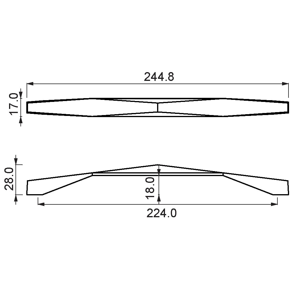 ÇEBİ A922224 MP02 MODERN KULP ZMK.101.02.0102881Mobilya KulplarıÇEBİ