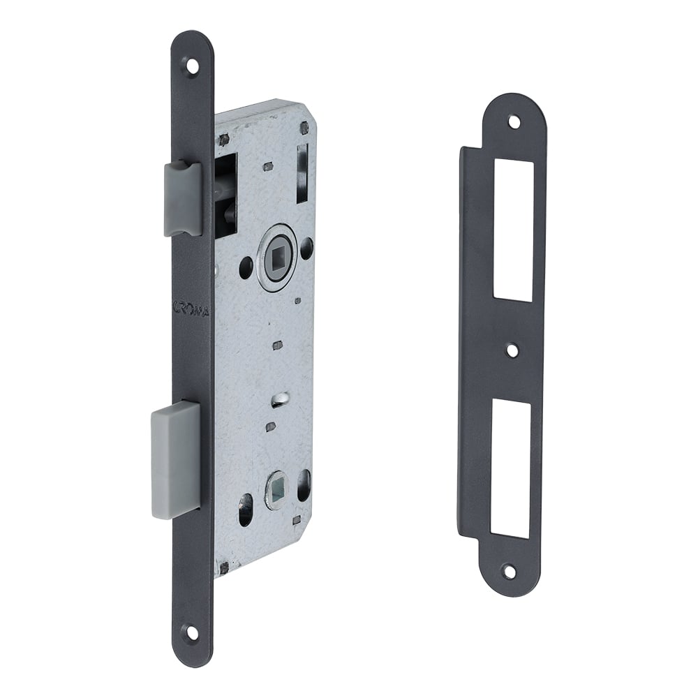 CROMA EKO SESSİZ WC PC27 KAPI KİLİDİ OVAL 18MM 45x90203.02.0113992Standart KilitlerCROMA