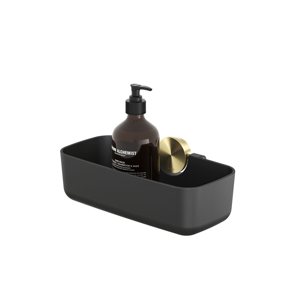 GEESA 917214 07 OPAL MAT ALTIN DUŞ SEPETİ 25 CM501.02.0116756Banyo AksesuarlarıGEESA
