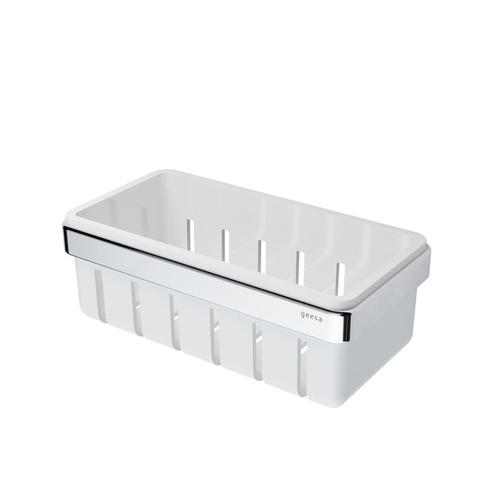 GEESA 918854 06 06 630 FRAME SİYAH 63CM HAVLU ASKILI VE DUŞ SEPETLİ RAF501.02.0119059Banyo AksesuarlarıGEESA