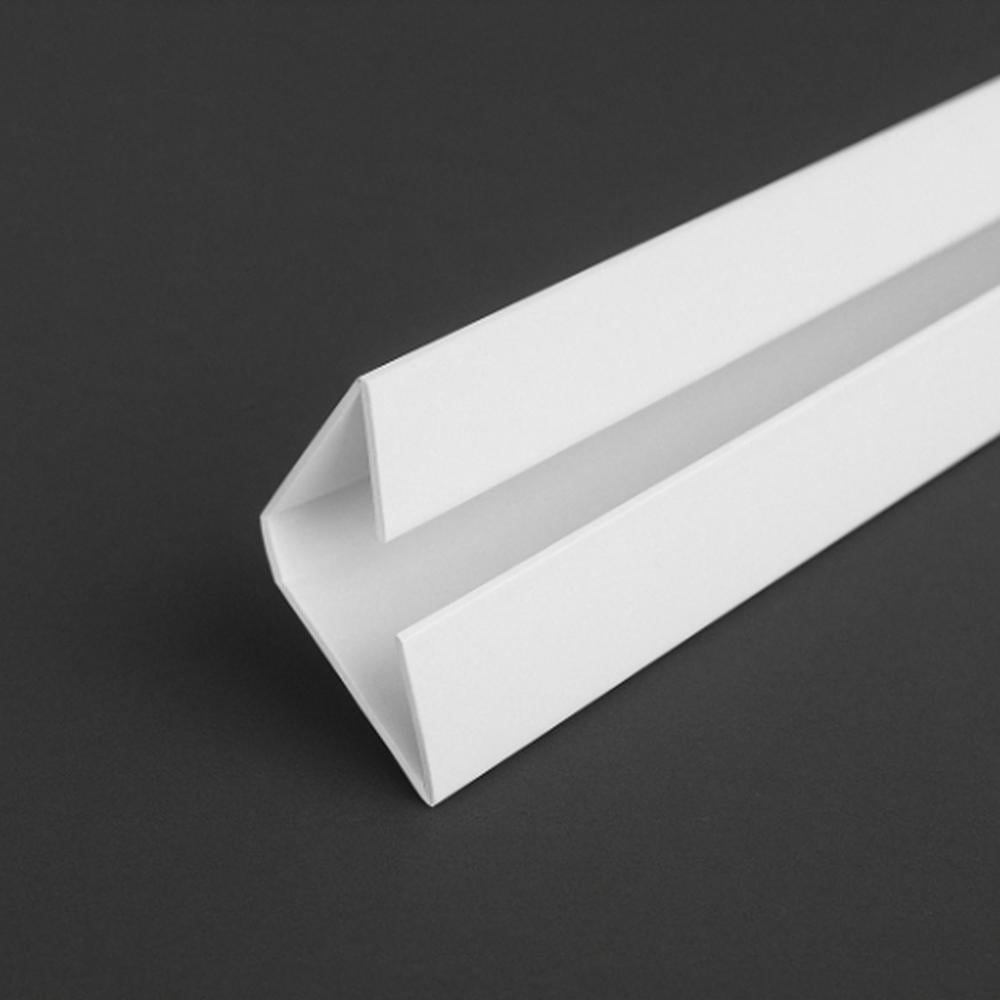 CRM GLFRD AD006T PVC DUMAN FİTİLİ 12X12X2100 MM BEYAZ