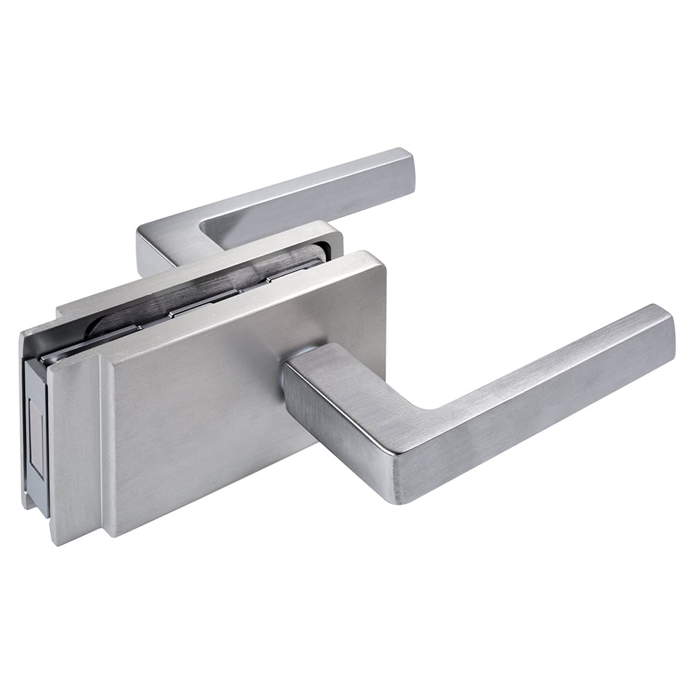 AGB B999700001 VITRA PASAJ TİP CAM KAPI KOLU VE MANYETİK KİLİT SETİ MAT KROM 10.5 mm ALIN301.04.0118203Cam Kapı Kolları Ve AksesuarlarıAGB