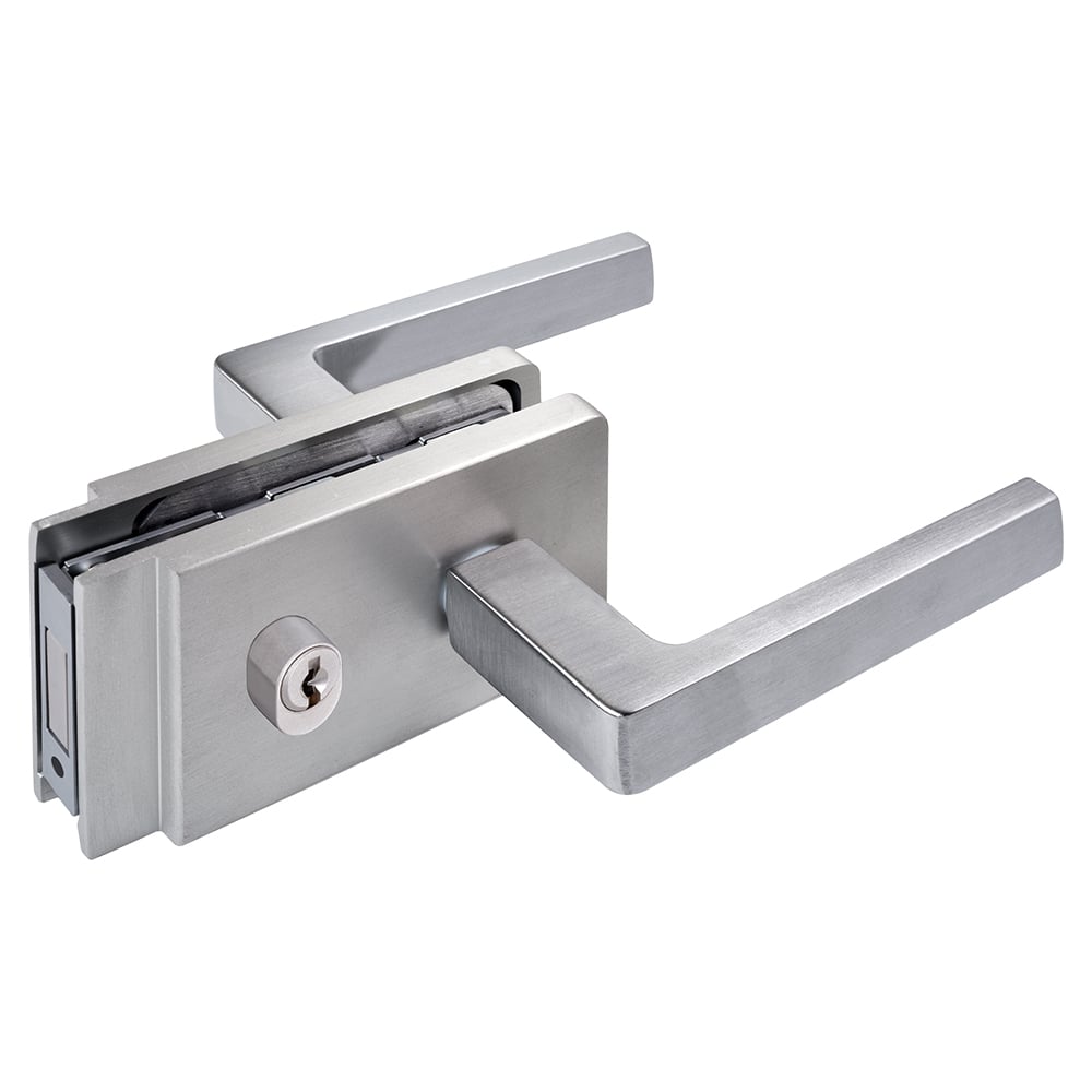 AGB B999700201 VITRA YALE TİP CAM KAPI KOLU VE MANYETİK KİLİT SETİ MAT KROM 10.5 mm ALIN301.04.0118205Cam Kapı Kolları Ve AksesuarlarıAGB