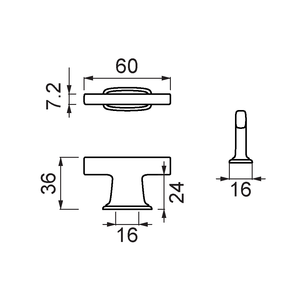 ÇEBİ A1110016 MP30 MODERN KULP ZMK.101.02.0113934Mobilya KulplarıÇEBİ