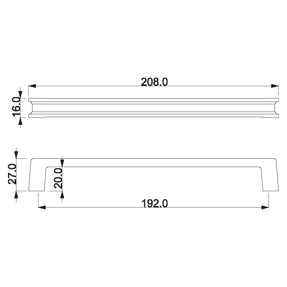 ÇEBİ A1140192 MP30 MODERN KULP ZMK.101.02.0110003Mobilya KulplarıÇEBİ