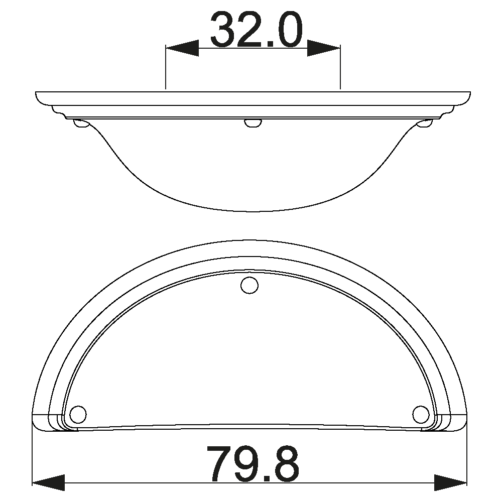 ÇEBİ A1177032 MP09 ÇANAK KULP ZMK.101.09.0112881Mobilya KulplarıÇEBİ