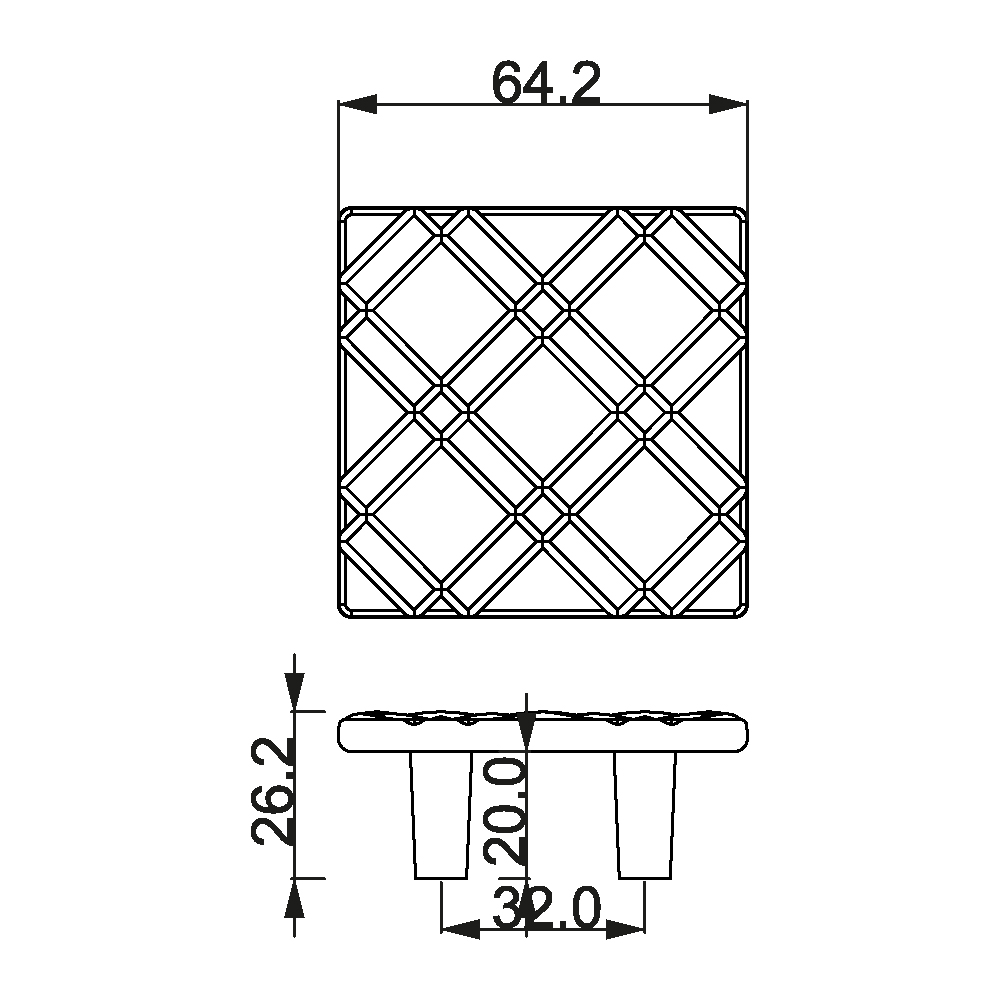 ÇEBİ A1201032 PC35 MODERN KULP ZMK.101.02.0117530Mobilya KulplarıÇEBİ
