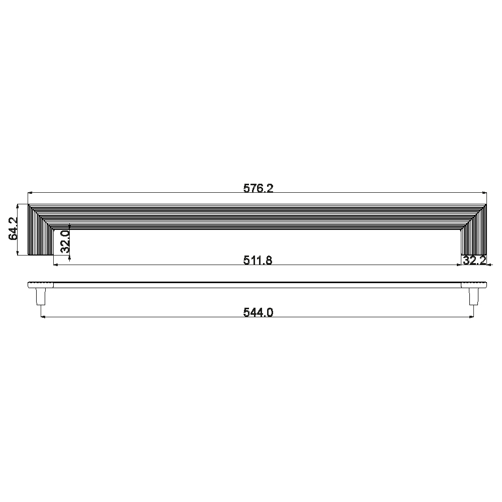 ÇEBİ A1203544 PC27 SİMETRİK TAMAMLAMA KULP101.02.0116958Mobilya KulplarıÇEBİ