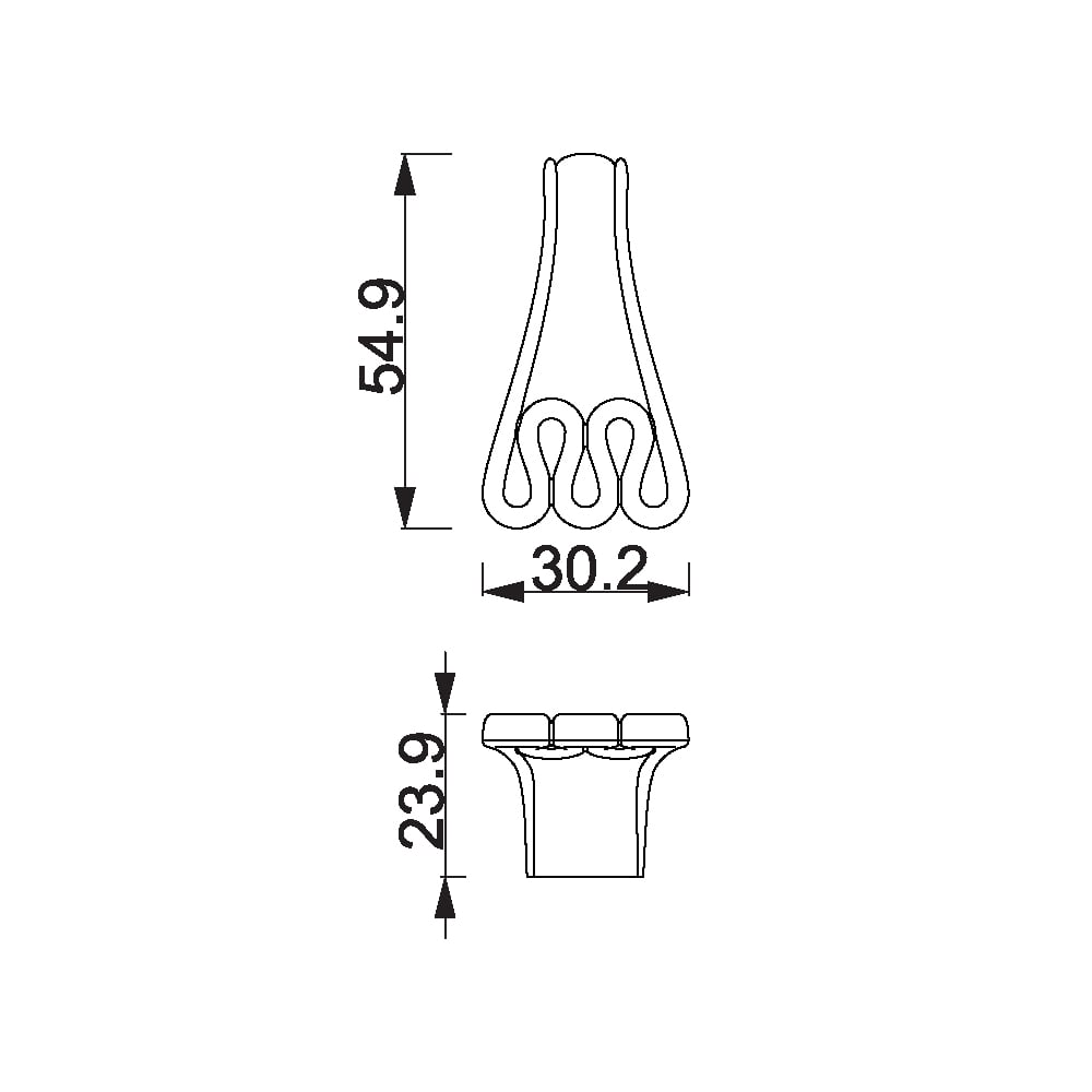 ÇEBİ A350016 PC24 KLASİK KULP ZMK.101.03.0111848Mobilya KulplarıÇEBİ
