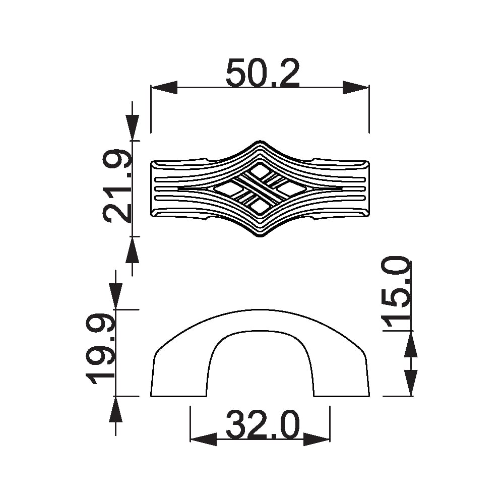 ÇEBİ A360032 MP34 KLASİK KULP ZMK.101.03.0103778Mobilya KulplarıÇEBİ