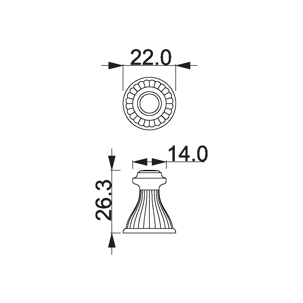 ÇEBİ A361025 MP32 KLASİK KULP ZMK.101.03.0103796Mobilya KulplarıÇEBİ