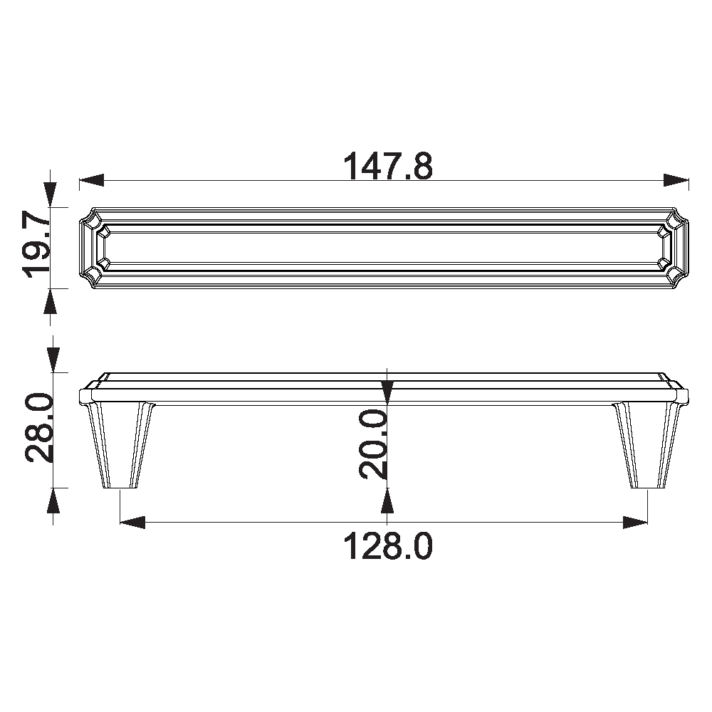 ÇEBİ A365128 MP02 PL16 KLASİK KULP ZMK.101.03.0113564Mobilya KulplarıÇEBİ